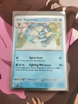 Pokemon - Aquana/Vaporeon - SVP 168 Promo - Englisch - NM - Image 1
