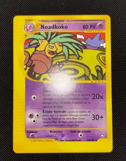 Carte Pokemon NOADKOKO 13/147 Rare AQUAPOLIS Wizards FR Nearmint - Image 1