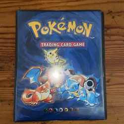 EXCELLENT Condition Pokemon Original Trading Card Album Folder 1999 WOTC - Image 1