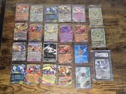 Pokemon Card Lot, Full Arts • Holos • Reverse Holos • Graded - Image 1