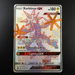 Xurkitree GX SV58/SV94 Pokemon Hidden Fates Holo Full Art Card - Image 1