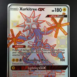 Xurkitree GX SV58/SV94 Pokemon Hidden Fates Holo Full Art Card - Image 2