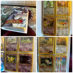 Pokemon Collection Vintage WoTC & More - Lot 100x Holos Binder Pages Cards - Image 1