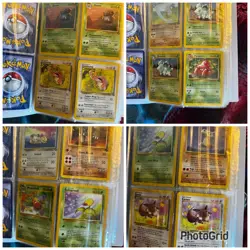 Pokemon Collection Vintage WoTC & More - Lot 100x Holos Binder Pages Cards - Image 2