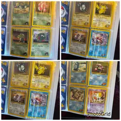 Pokemon Collection Vintage WoTC & More - Lot 100x Holos Binder Pages Cards - Image 5