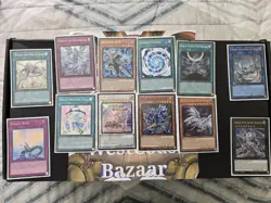 *Read Description* 12 Card Blue-Eyes White Dragon Support Card Set.. 1st Ed NM - Image 1