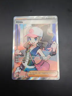 Hilda 164/086 Full Art Ultra Rare SV: White Flare Pokemon TCG Trainer Card - Image 2