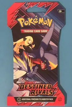Pokemon Cards -Scarlet & Violet: Destined Rivals SLEEVED BOOSTER PACK [10 Cards] - Image 2