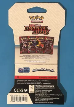 Pokemon Cards -Scarlet & Violet: Destined Rivals SLEEVED BOOSTER PACK [10 Cards] - Image 3
