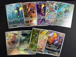 Pokemon 10-Card Holo/Illustration Rare Lot - Image 1
