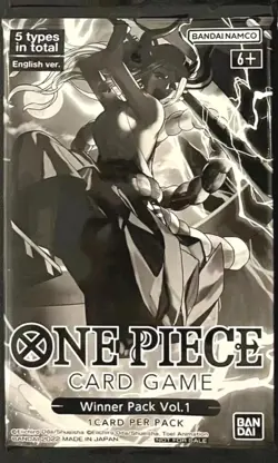 One Piece Card Game Tournament Winner Vol. 1 Promo Pack SEALED - Image 1