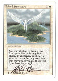 Island Sanctuary Revised Edition signed by artist Mark Poole! - Image 1