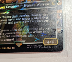 MTG - Final Fantasy / FF - Wakka, Devoted Guardian 477 - Chocobo Track Foil - Image 3