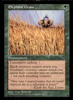 MTG Elephant Grass LP Light Play Visions [4444] - Image 1