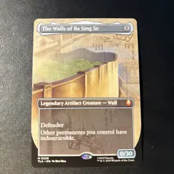 The Walls of Ba Sing Se - MTG Avatar: The Last Airbender 329 Mythic Borderless - Image 1
