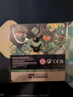 Pokemon NAIC 2025 STAFF Pin Badge - Exclusive - Teal Mask Ogerpon - NEW SEALED - Image 3