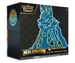Pokemon Center TCG Mega Evolution Lucario - Elite Trainer Box ETB - Sealed NEW - Image 2