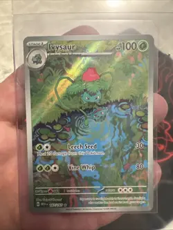 2023 POKEMON POKEMON 151 167 IVYSAUR ART RARE - Image 1