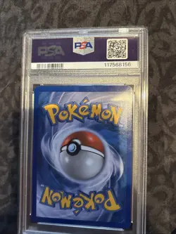 2007 Pokemon Slaking Lv.56 34/123 Mysterious Treasures PSA 8 - Image 2