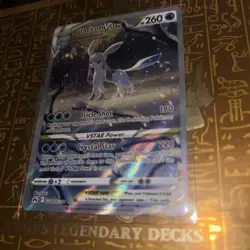 Pokemon TCG Glaceon Vstar Crown Zenith: Galarian Gallery Gg40/Gg70 Regular Ultra - Image 3