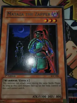 Mataza the Zapper ioc-086 1st Edition (LP/MP) Rare Yu-Gi-Oh! - Image 2