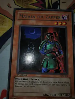 Mataza the Zapper ioc-086 1st Edition (LP/MP) Rare Yu-Gi-Oh! - Image 4