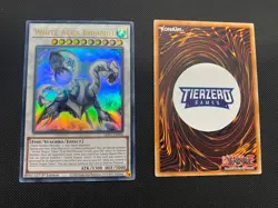 Yugioh White Aura Bihamut LED7-EN056 Ultra Rare 1st Edition - Image 1