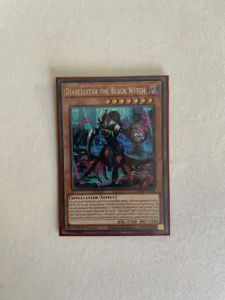 Yugioh Diabellstar The Black Witch AGOV-EN006 Secret Rare 1st Ed NM - Image 1