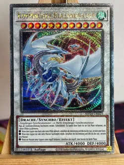 Kosmischer Blazardrache MP24-DE029 Quarter Century Secret Rare Deutsch NM YUGIOH - Image 1