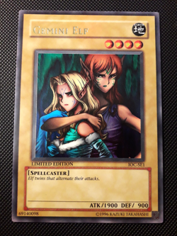 Yu-Gi-Oh! Gemini Elf, IOC-SE1, Limited Edition, Englisch, Near Mint - - Image 1