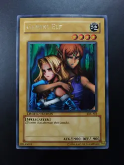 YUGIOH 2004 | GEMINI ELF | IOC-SE1 | LIMITED EDITION | EXCELLENT | ULTRA RARE - Image 1