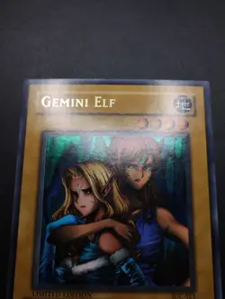 YUGIOH 2004 | GEMINI ELF | IOC-SE1 | LIMITED EDITION | EXCELLENT | ULTRA RARE - Image 4
