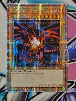 Red Eyes Black Dragon LC01-EN006 Quarter Century Secret Rare Ltd Ed Yugioh - Image 1