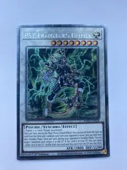 RA02-EN028 PSY-Framelord Omega : Platinum Secret Rare Card : 1st Edition YuGiOh - Image 1