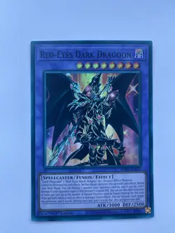 Red-Eyes Dark Dragoon RA02-EN021 Super Rare Near Mint 1st Ed Yugioh - Image 1