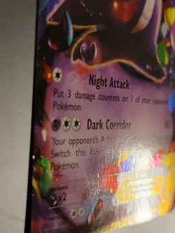 Gengar EX - 34/119 - Pokemon Phantom Forces XY Ultra Rare Card LP - Image 3