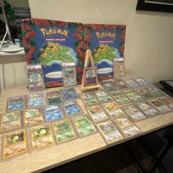 Vintage Pokemon SOUTHERN ISLANDS ENG 16/18 JPN 18/18 + Box/Binder 34 CARDS TOTAL - Image 2