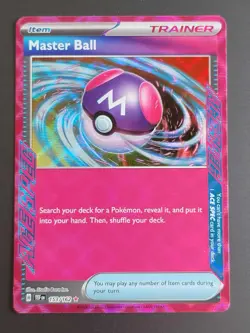 Master Ball - 153/162 - Pokemon Temporal Forces Ace Spec Rare Card NM - Image 1