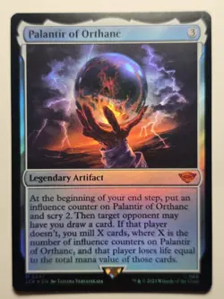 Palantir of Orthanc (Foil) LTR 247 Mythic magic mtg card lotr Near Mint+ NM - Image 1