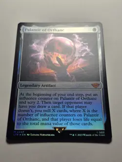 Palantir of Orthanc (Foil) LTR 247 Mythic magic mtg card lotr Near Mint+ NM - Image 2