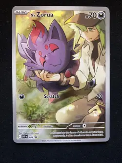 N's Zorua 189 Sv: Scarlet & Violet Promo Cards Holo - Image 1