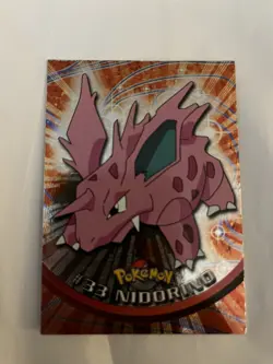 Pokemon Card NIDORINO #33 TOPPS NEAR MINT Holo - Image 1