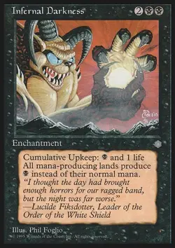 Infernal Darkness - Ice Age | MTG Card - Image 3