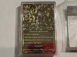 Charizard 23K Gold Plated Trading Card Nintendo #6 - Image 2