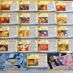 Lot Of 17 Cards Pokemon Pikachus Vacation Topps Card Collection. NO SLEEVES - Image 3