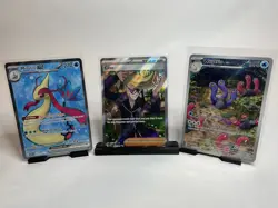 Lot of 3 Ultra/Illustration Rare Pokemon TCG Cards, Full Art, English, Holo, NM - Image 1