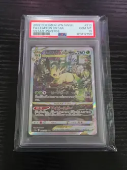 Leafeon Vstar 210/172 SAR s12a Japanese Pokemon Card PSA 10 Free Shipping USA - Image 1