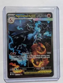 Mega Charizard X ex - 125/094, Phantasmal Flames, Pokemon TCG, Near Mint - Image 1
