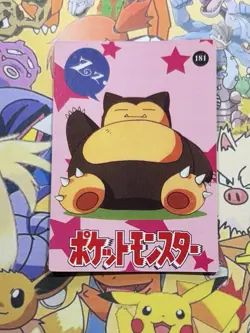 Pokemon Vintage Pocket Monsters Vending HOLO Prism Sticker 1999 Bandai Nintendo - Image 4