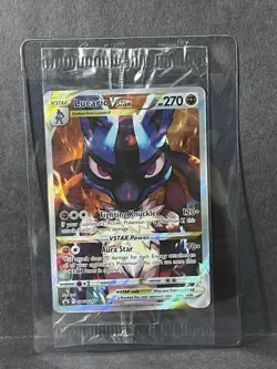 SEALED Pokemon TCG Lucario VSTAR SWSH291 Crown Zenith ETB Promo - Image 1